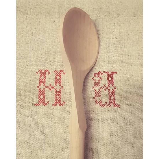 Kóstoló fakanál, 60 cm
