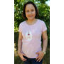 Kép 1/3 - Mesehősös női póló, rózsaszín - Tündérszép - 3 méretben