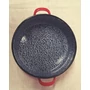 Kép 2/2 - Piros zománc lábos, 5 literes, 26 cm