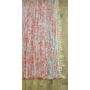 Kép 3/4 - Kézzel szőtt színes szőnyeg, pamutból, 110X130 cm
