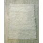 Kép 1/2 - Kézzel szőtt vatelin szürkés-fehéres szőnyeg, 100 cm